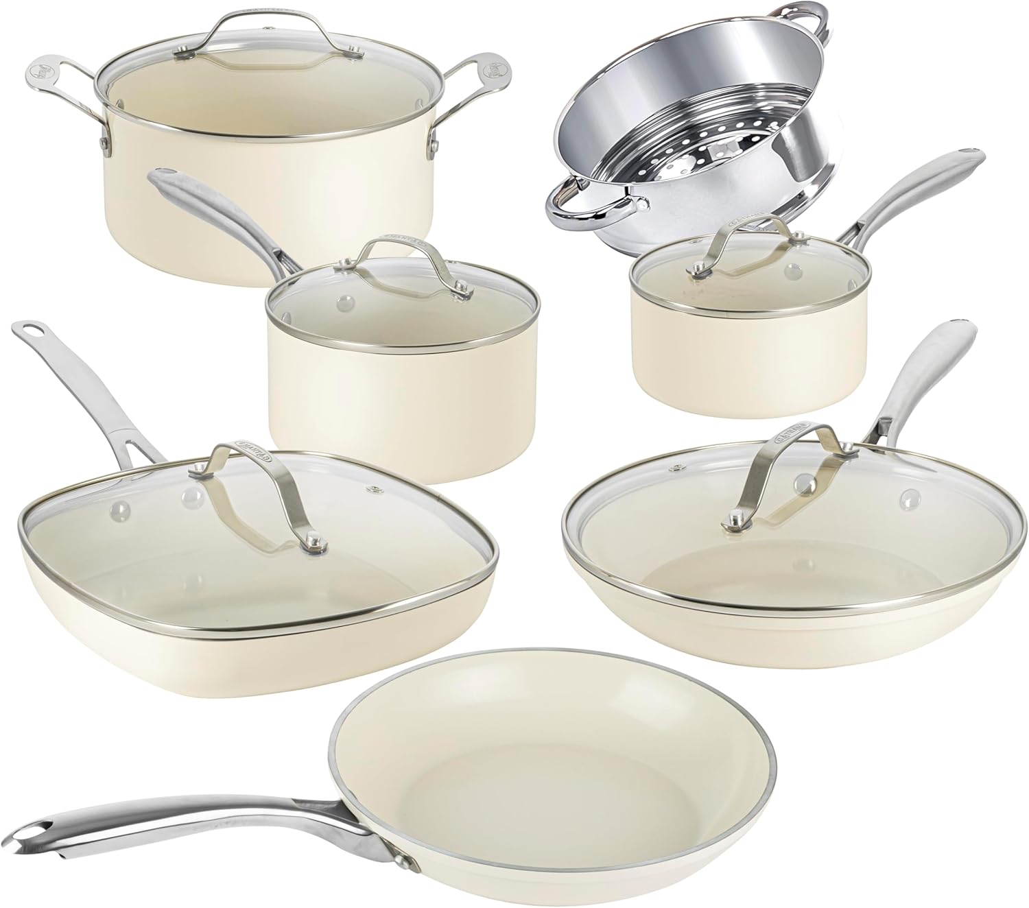 Gotham Steel 12 Pc Ceramic Cookware Set Nonstick Review