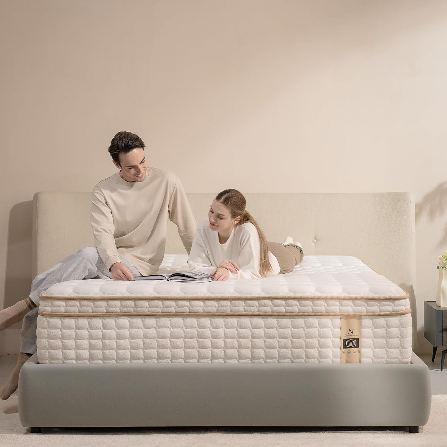 12 Inch Hybrid Full Mattress for Comfort Sleep & Pressure Relief