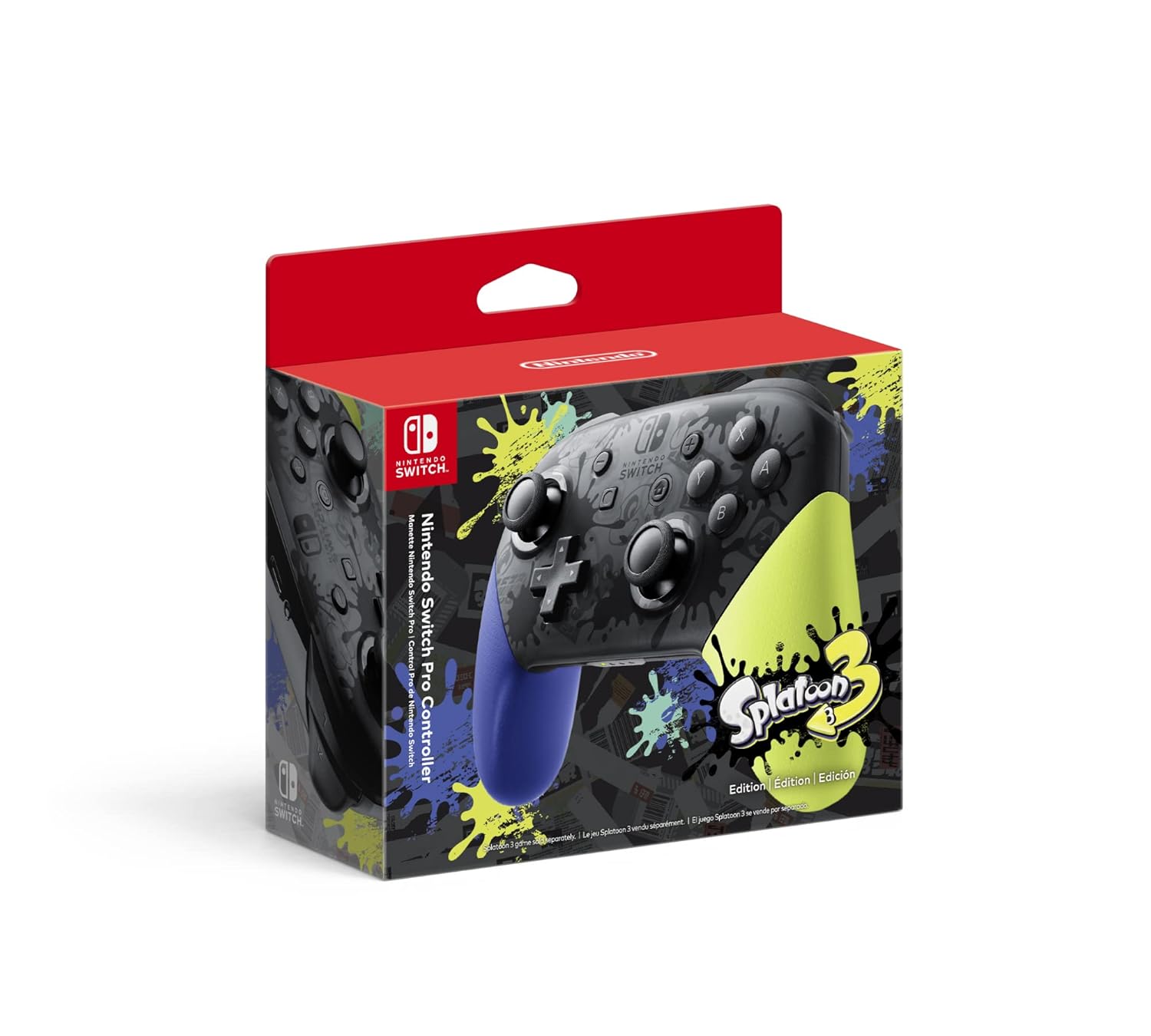 Nintendo Switch Pro Controller Splatoon 3 Edition for Gamers