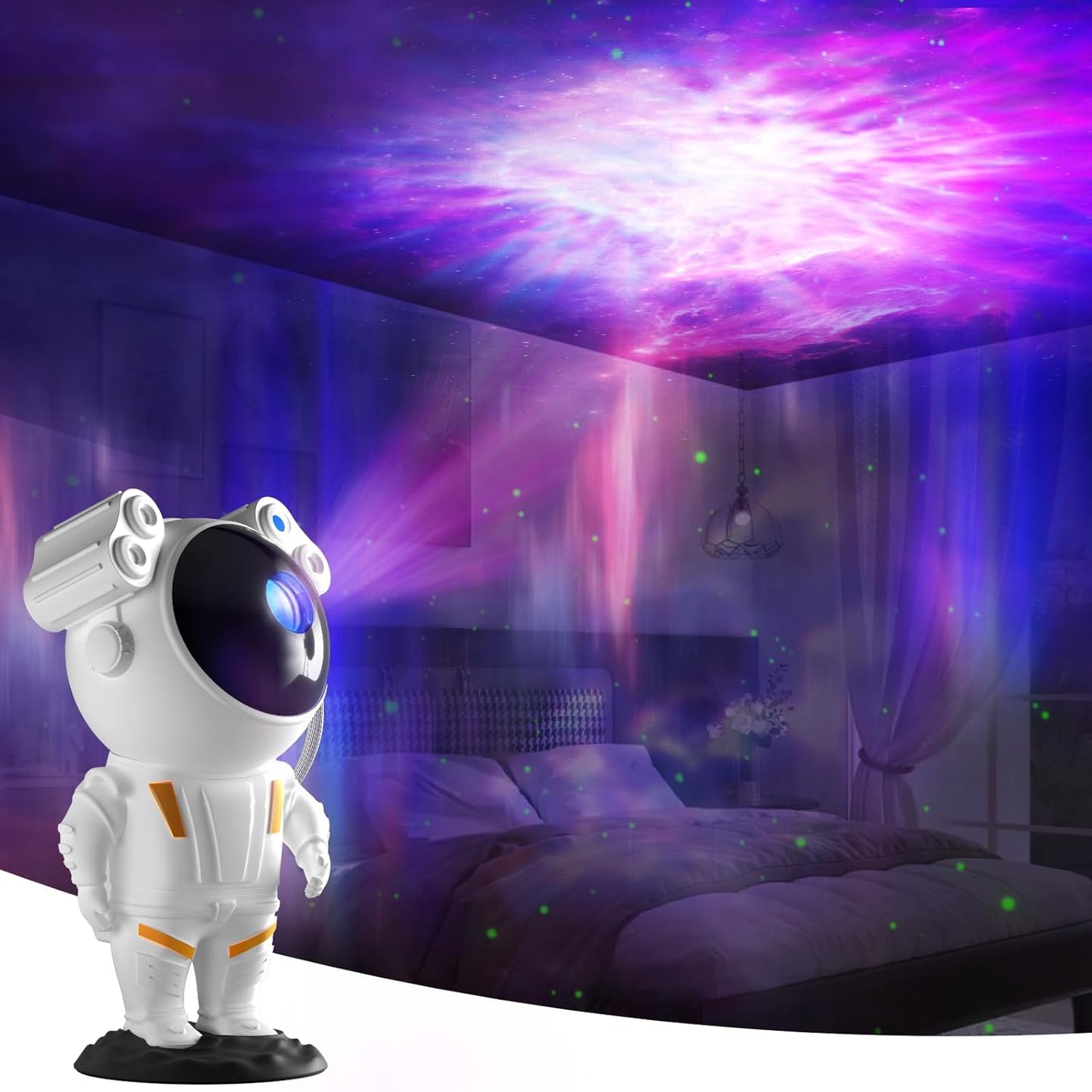360 Rotating Astronaut Night Light - Sleep Aid & Decor