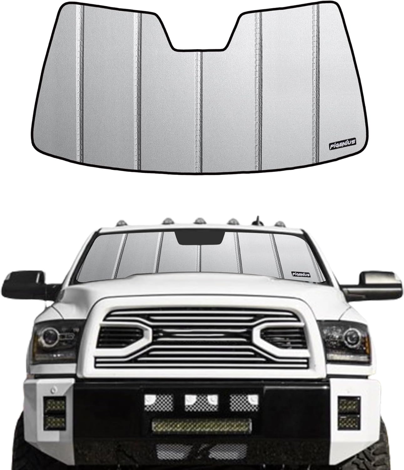 Windshield Sunshade for Dodge Ram 2500/3500 - Beat the Heat