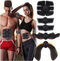 Abdominal Muscle Toner Waist Trimmer Belt - Compact Home Trainer