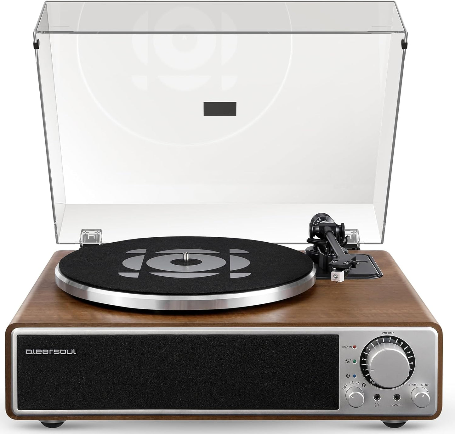 ONE-Q All-in-One Vinyl Record Player with Bluetooth and Speakers