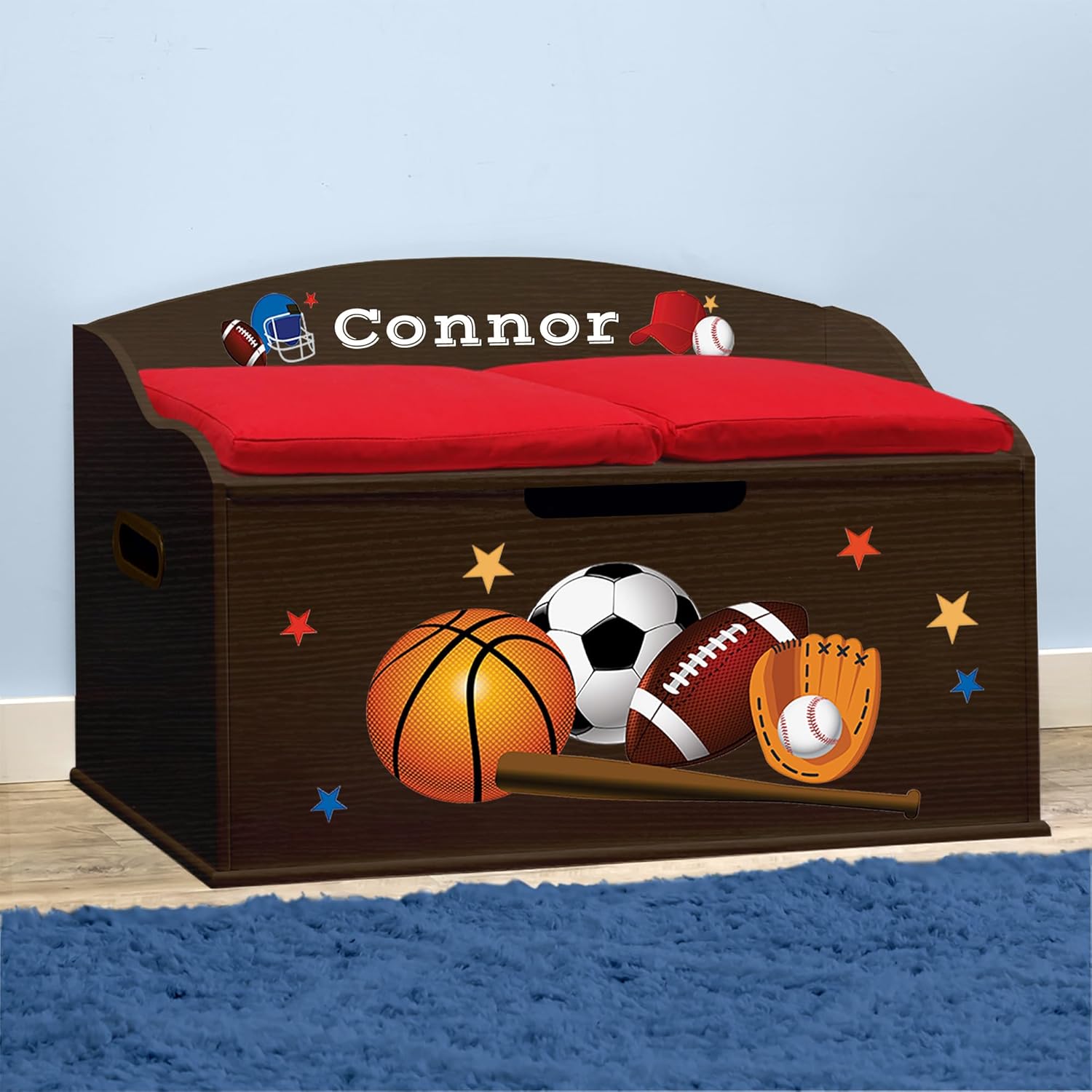 DIBSIES Personalized Creative Wonders Toy Box for Sports Lovers