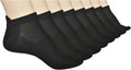Unisex Thin Rayon Ankle Socks - Breathable Low Cut Athletic Socks