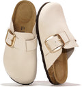 Genuine Leather Clogs for Women Manchester - Memory Foam Comfort