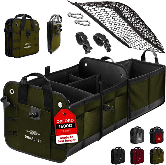 Large Car Trunk Organizer - Modular Detachable Storage Solution