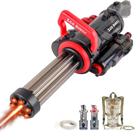Gatling Electric Water Gun - Powerful Long Range Water Blaster