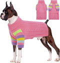 Dog Sweaters Turtleneck for Large Dogs - Thick Warm Winter Knit