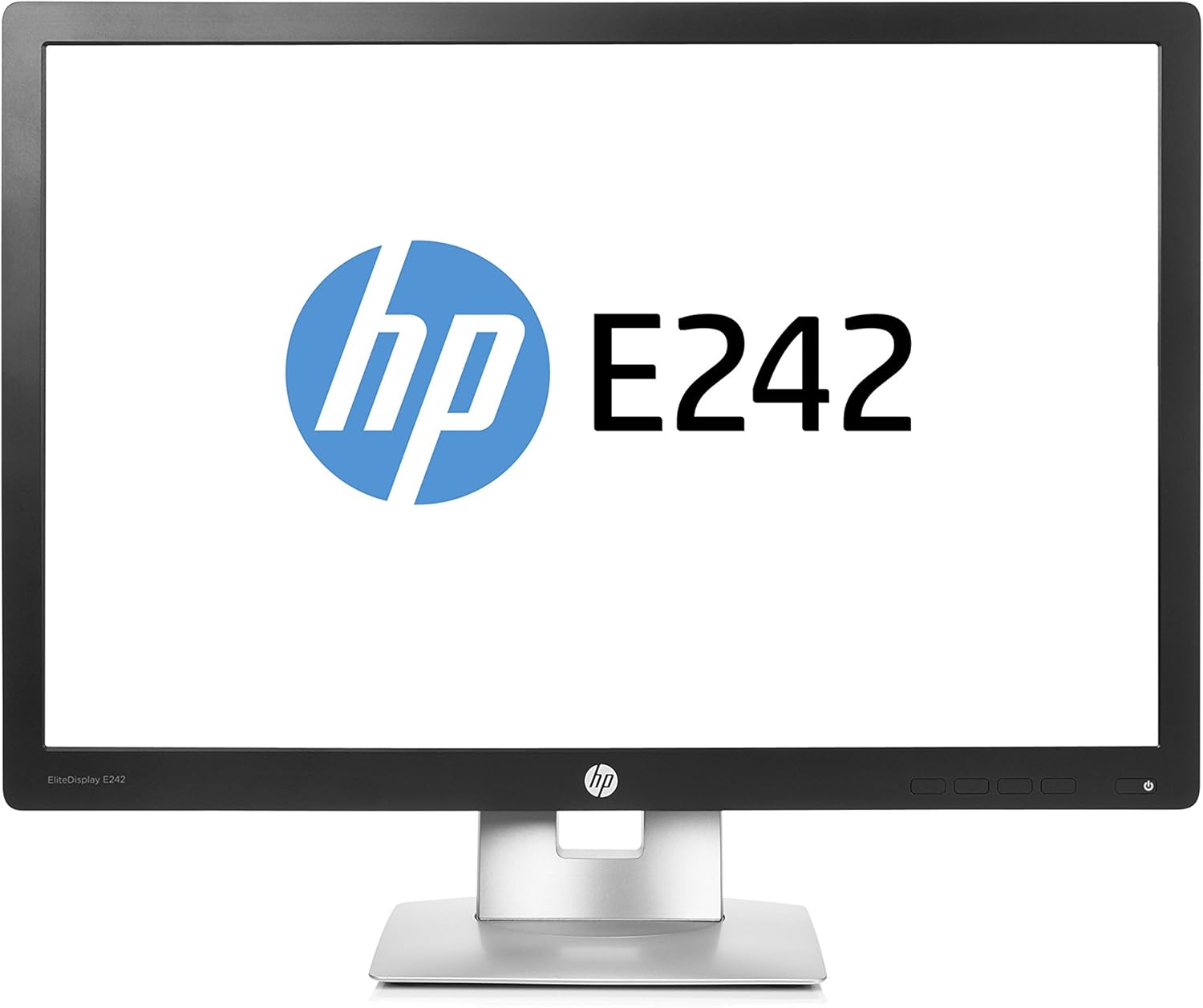HP 24in E242 Elite Display LED Monitor for Home and Office