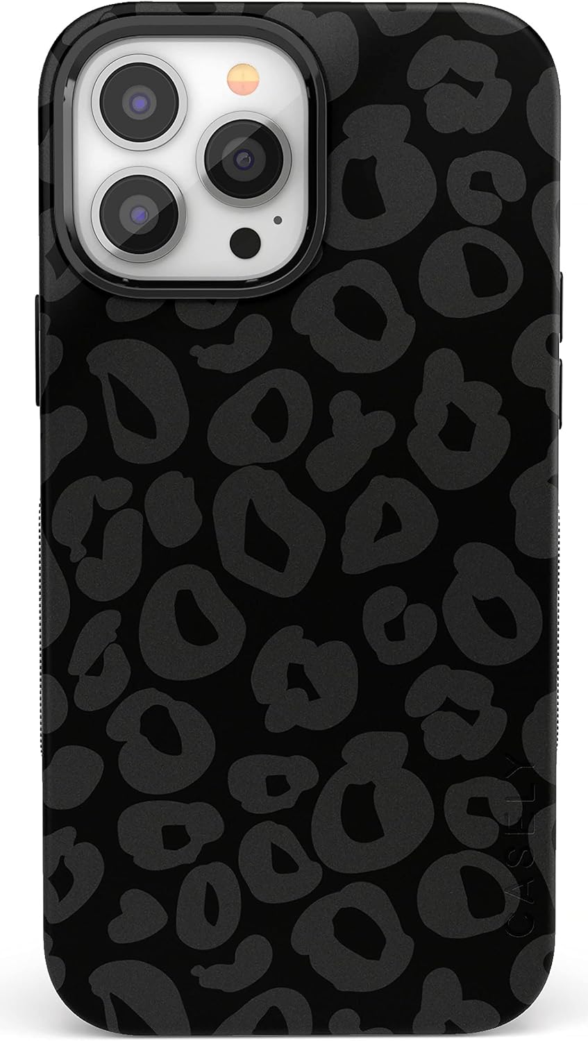 Casely iPhone 14 Pro Max Case - Bold Collection Black Leopard