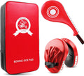 3-in-1 Boxing Pad Set for Kickboxing, Taekwondo, and MMA
