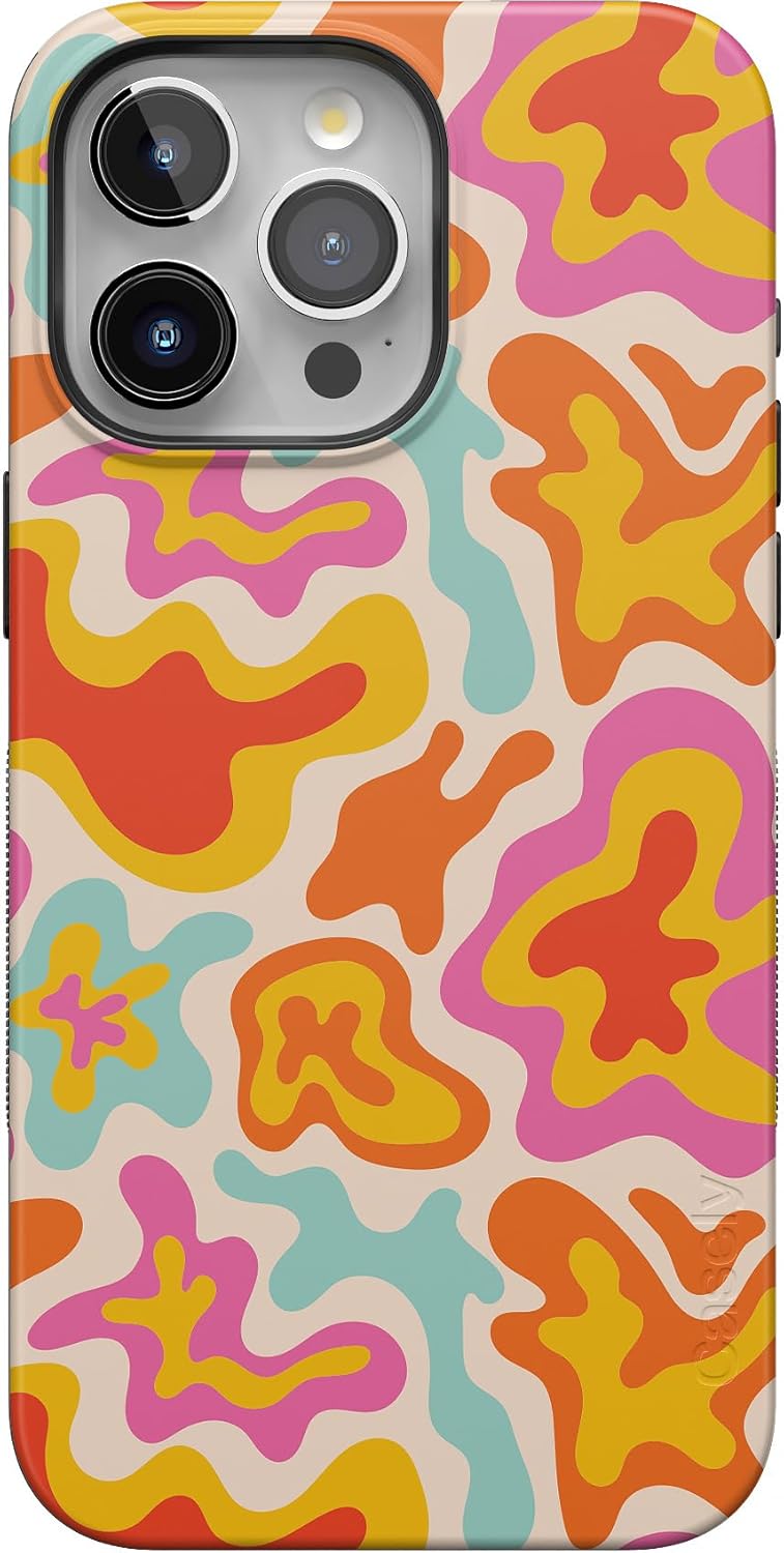 Casely iPhone 15 Pro Max Case - Tropical Color Splash Design
