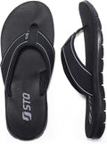 STQ Womens Flip-flop Non Slip Comfortable Yoga-Mat Thong Sandals - All
