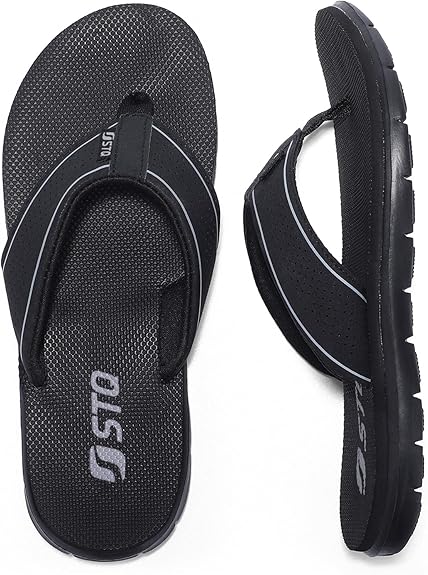 STQ Womens Flip-flop Non Slip Comfortable Yoga-Mat Thong Sandals
