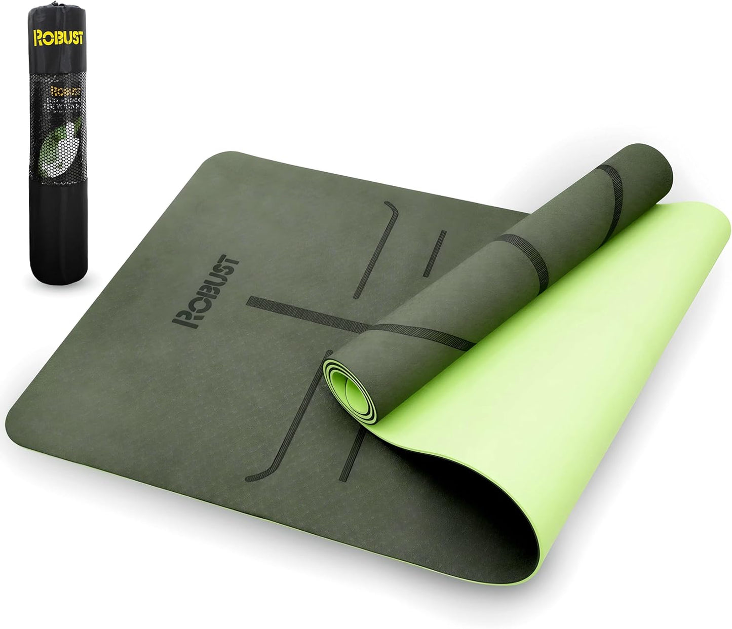 Premium Non-Slip Yoga Mat - Eco-Friendly - Sweat-Proof - Ideal for Yoga & Pilates