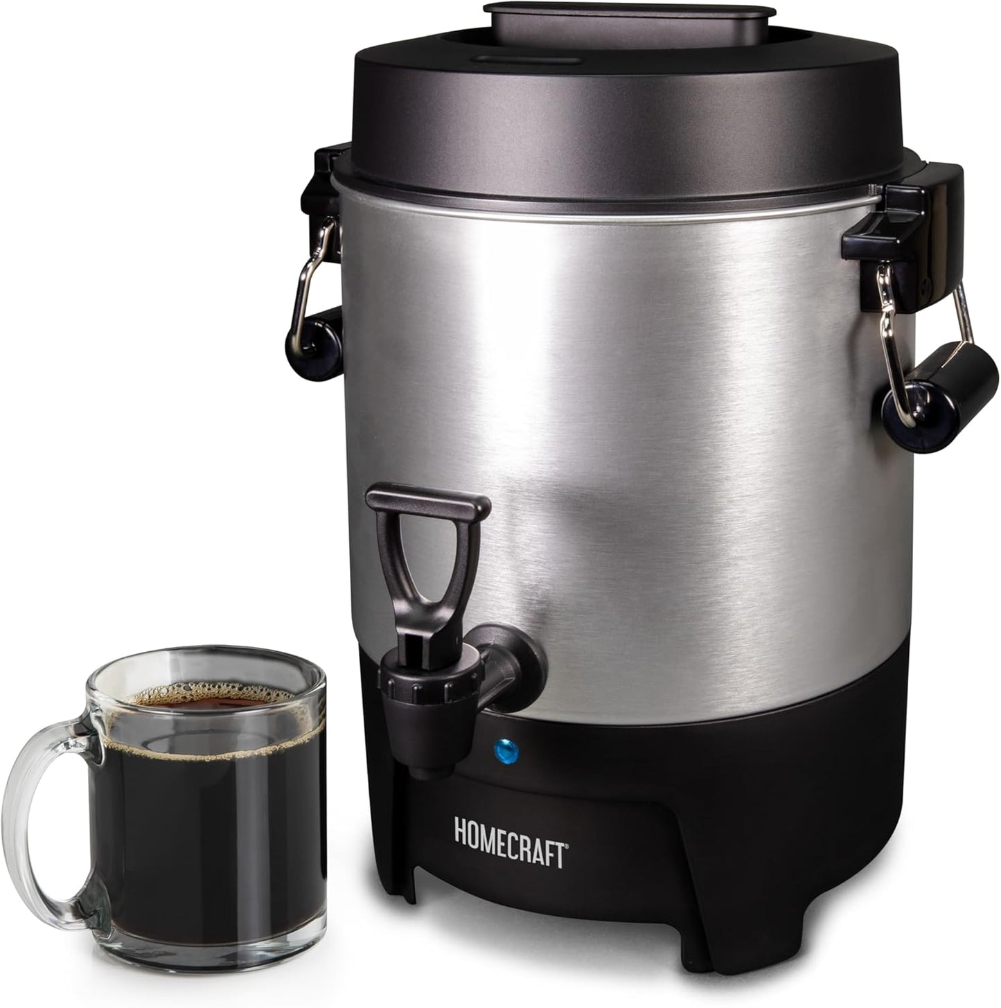 Homecraft 45-Cup Coffee Urn for Quick Brewing and Serving