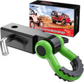 Nilight Shackle Hitch Receiver 2in 45000 LBs Breaking Strength - Solid