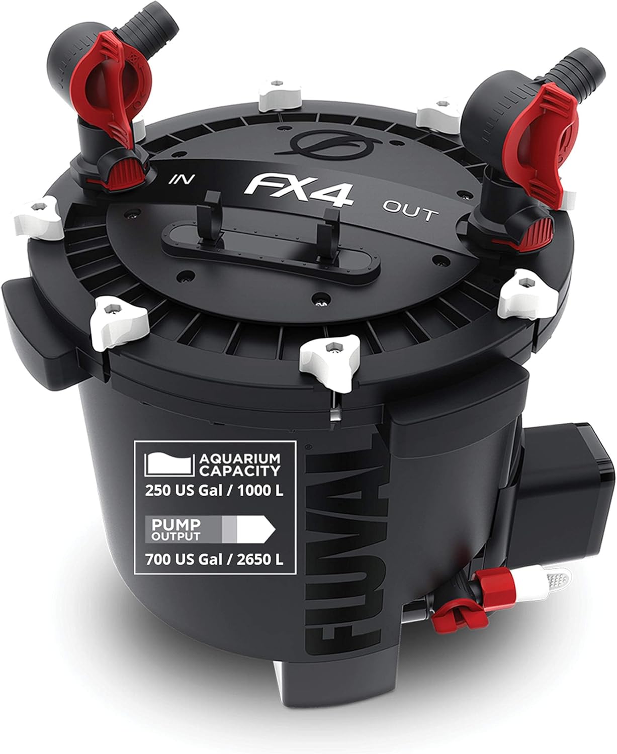 Fluval FX4 High Performance Canister Filter for Aquariums 250 Gal