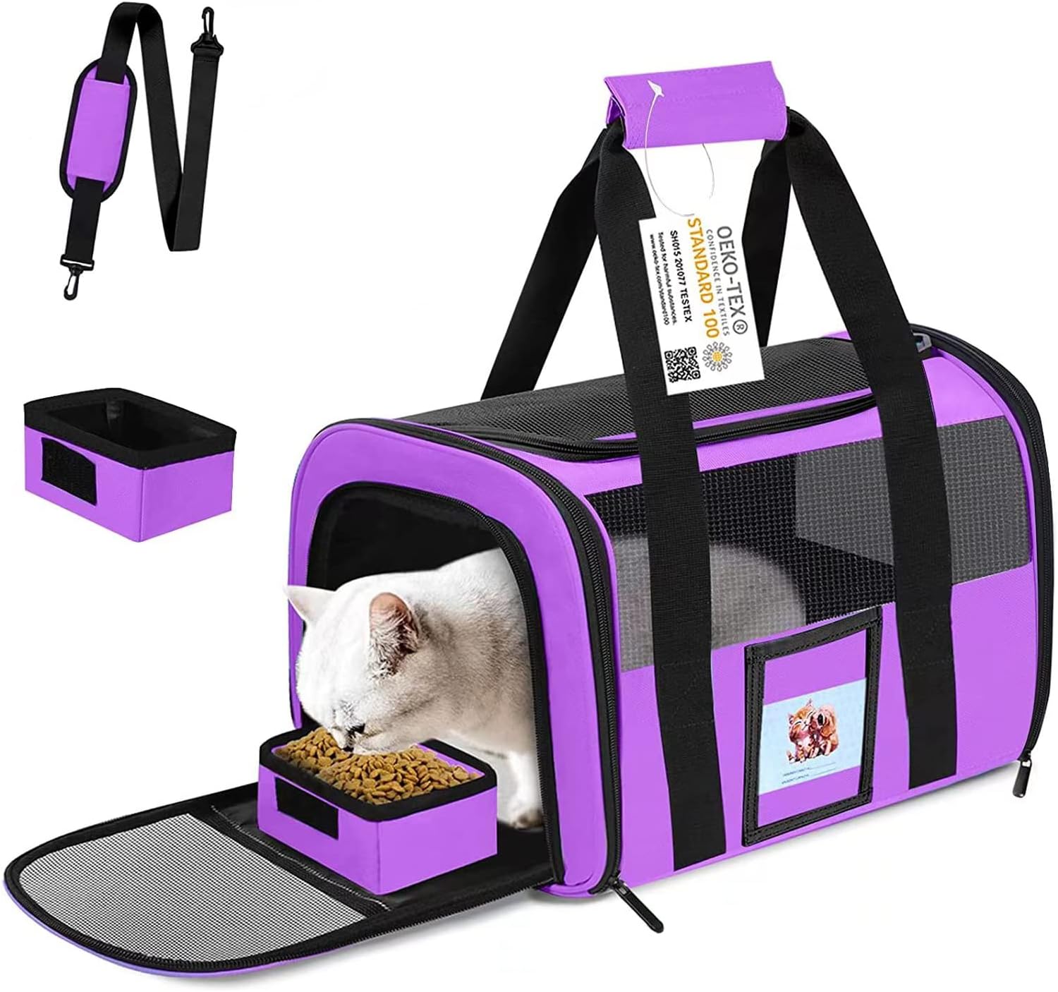 Extra Large Pet Carrier for Large Cats and Small Dogs Travel