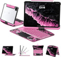 Transparent Case with Keyboard for iPad Air 13 in & iPad Pro 12.9 in