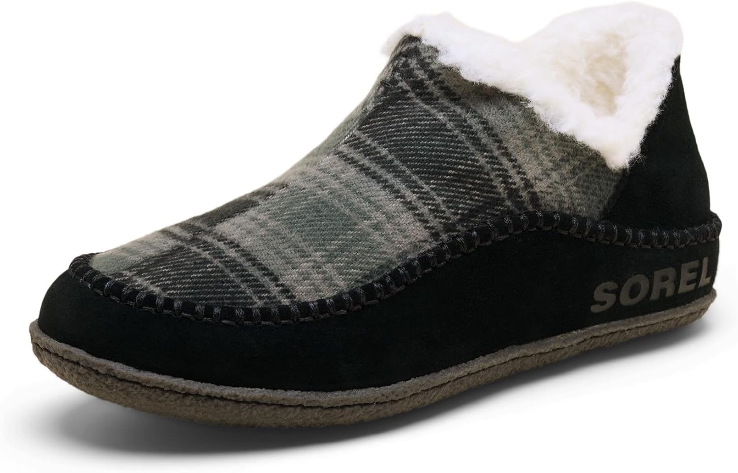 SOREL Men's Manawan ll Slipper with Faux Fur Comfort