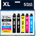 212XL Ink Cartridges Remanufactured for Epson 212XL - High Yield Combo