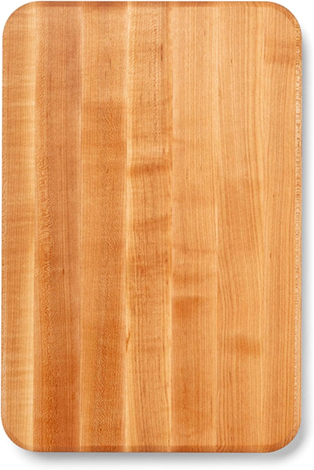 Chop-N-Slice Wooden Maple Cutting Board with Finger Grips