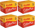4 Rolls of Kodak Colorplus 200 ASA 36 Exposure - Reliable Color Film