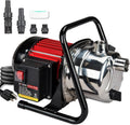 Water Transfer Garden Pump 1.6 HP 1000GPH - Portable Shallow Well Jet