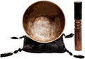 Large Tibetan Singing Bowl Set for Deep Meditation and Healing