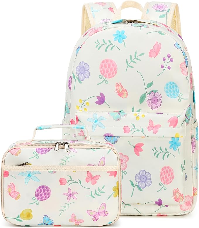 CAMTOP Kids School Backpack Set with Lunch Box for Preschool