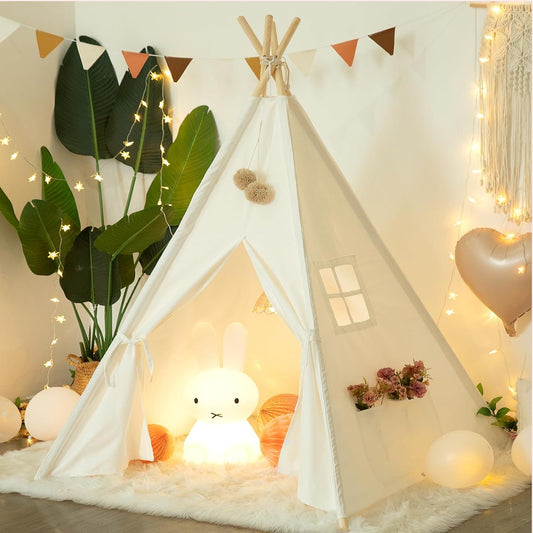 Portable Kids Teepee Tent - Indoor/Outdoor Fun!