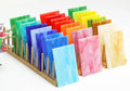 Lanyani 26 Sheets Colorful Stained Glass Pack - 4x6 in Variety