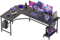 Mericonia 59ft L Shaped Gaming Desk - Large Corner Computer Desk