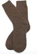 Natural Yak Wool Thick Socks - Un-dyed Bed Socks for Poor Circulation