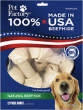 Beefhide 6ft Knotted Bones Dog Chew Treats - Made in USA