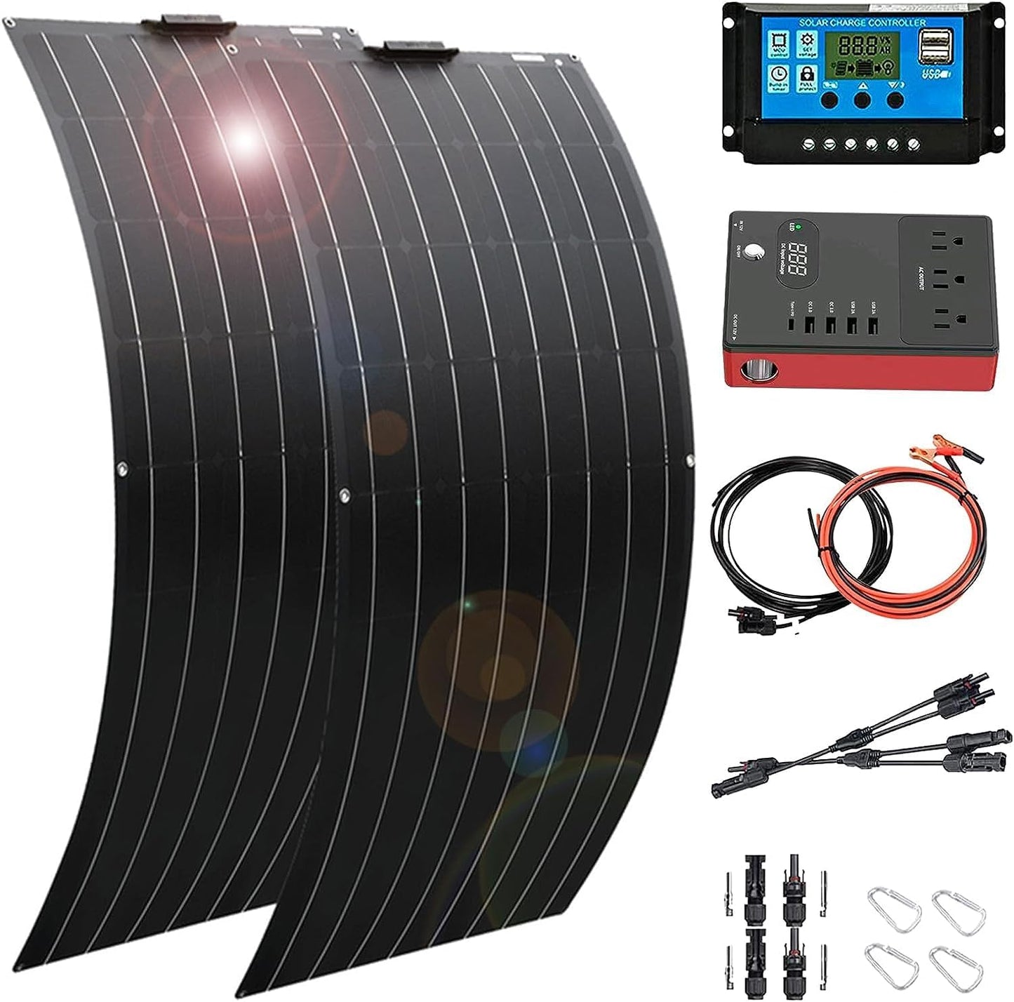 1200 Watt Solar Panel Kit for Efficient Battery Charging Solutions
