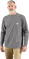 Flame-Resistant Force Long Sleeve T-Shirt for Men - FR Cotton