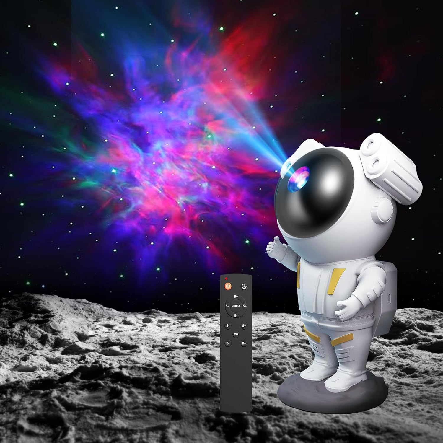 Starry Sky Projector - Remote Control Night Light