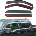 Low Profile Vent Visor Compatible with 2015-2024 Ford F150 - Low Noise