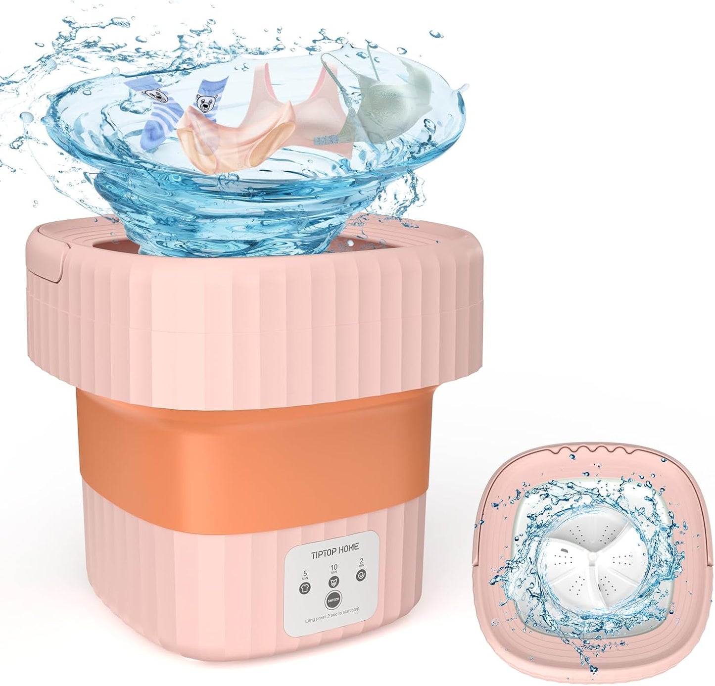 Compact 6L Mini Washer for Small Spaces by TUKIMA