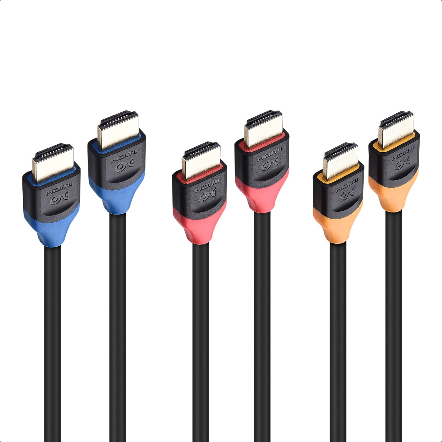 8K HDMI Cable 3-Pack - Ultimate Gaming & Entertainment Upgrade