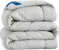 Bedsure Twin Comforter Duvet Insert Light Grey - All-Season Quilted