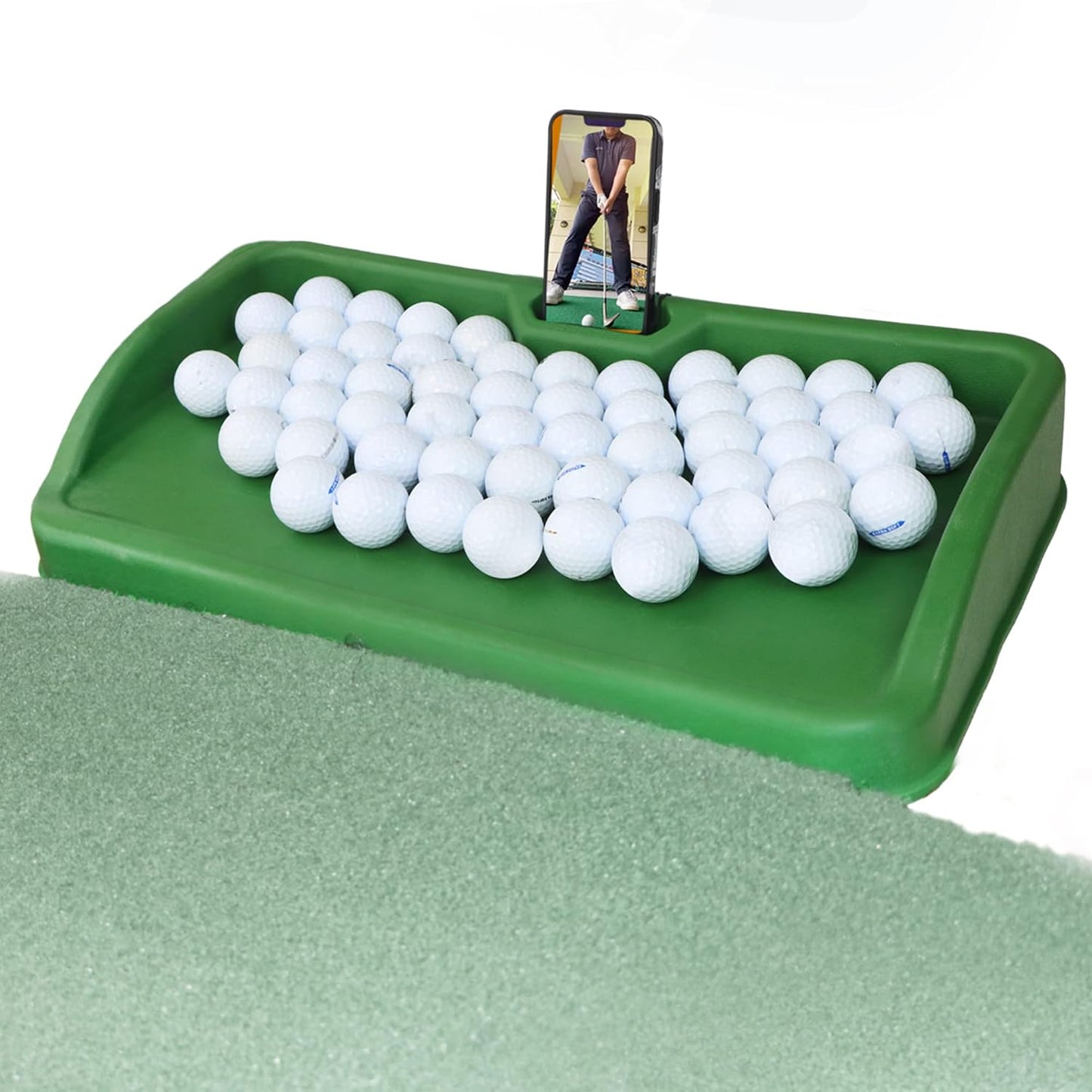 Record Your Swing with Golfupp - 100 Ball Capacity Tray