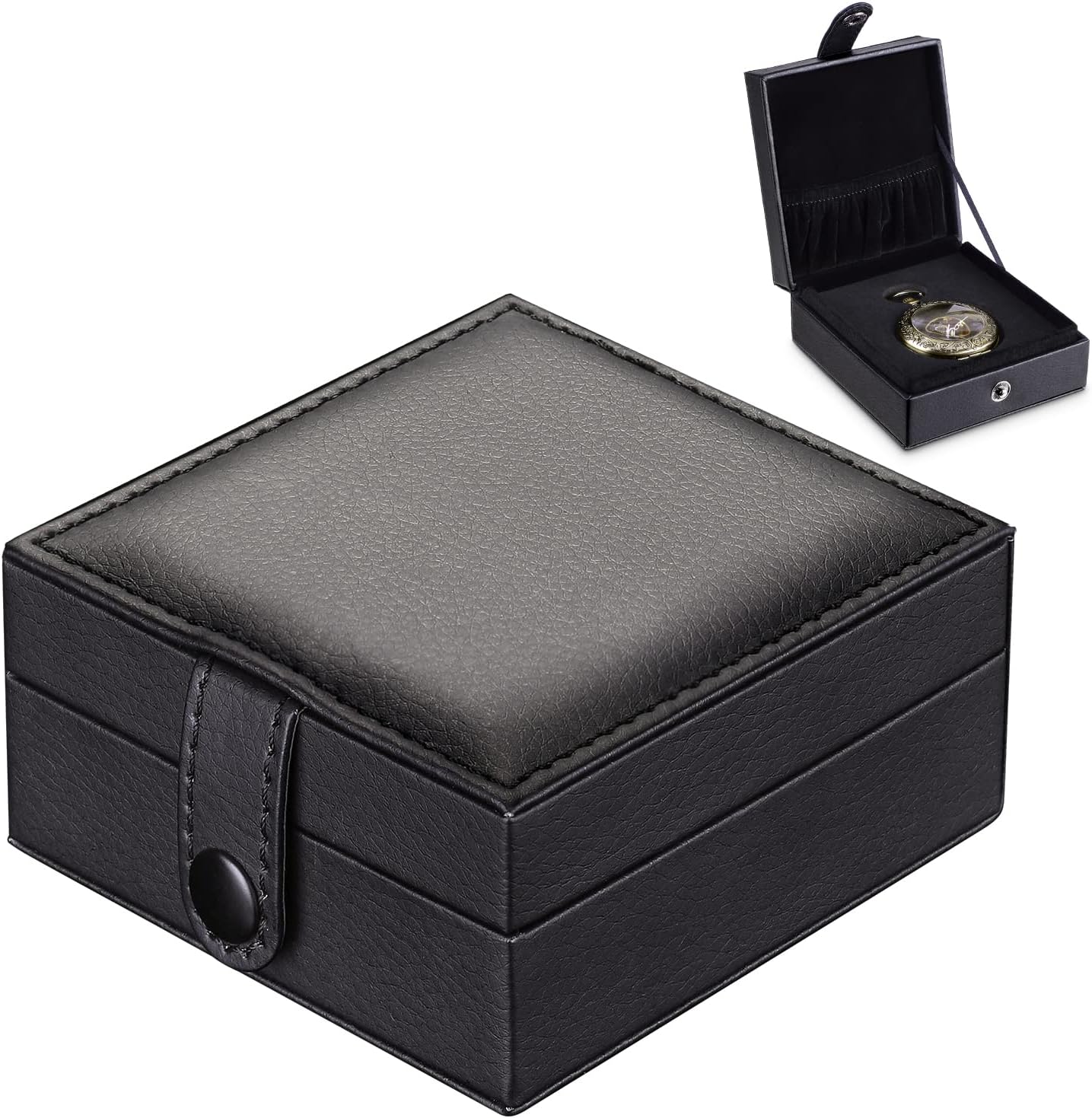 ManChDa Portable Leather Watch Case
