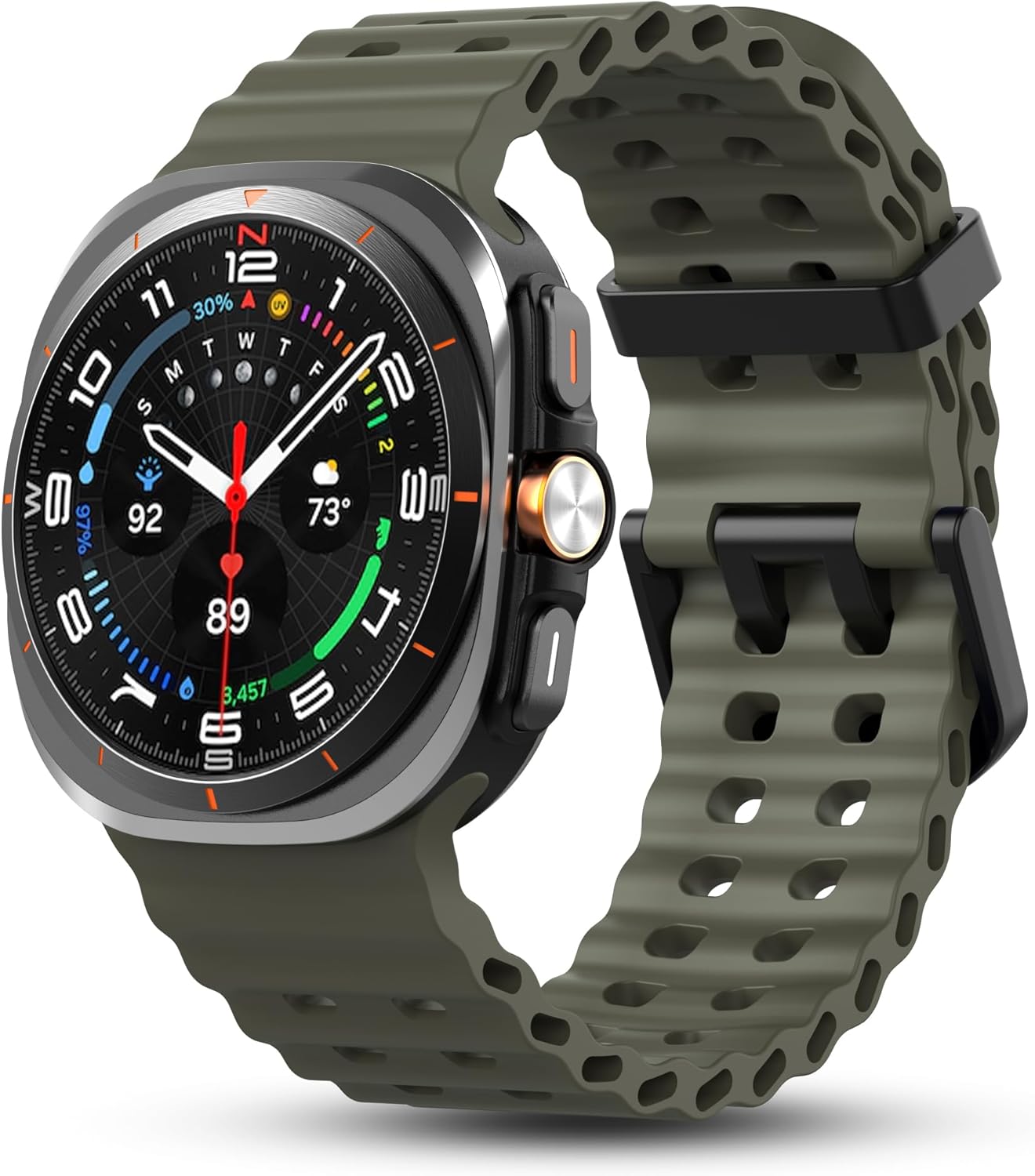 Breathable Silicone Strap for Galaxy Watch Ultra