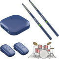 Virtual Electronic Drum Set Air Drumsticks with Bluetooth - Silent