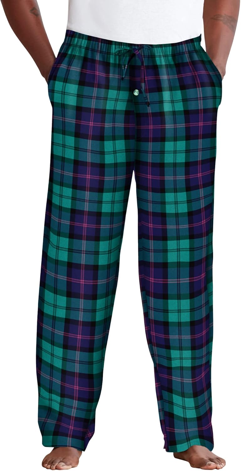 KingSize Men's Big & Tall Flannel Plaid Pajama Pants Review
