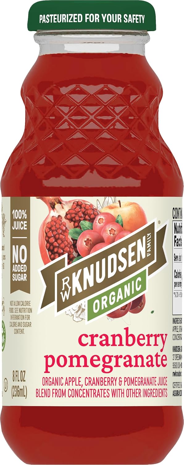 R.W. Knudsen Organic Cranberry Pomegranate Juice 12 Pack